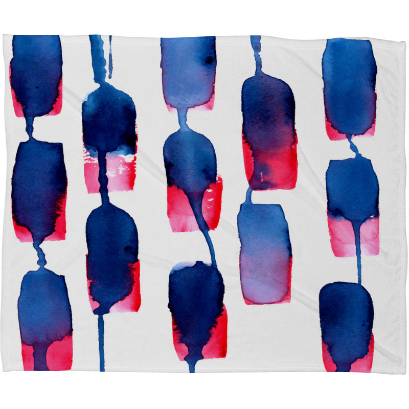 CMYKaren Throw Blanket, 80" H x 60" W