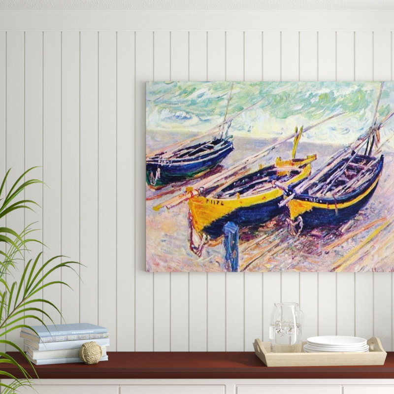 Claude Monet - Wrapped Canvas Painting, 60cm H x 80cm W x 1.8cm D