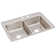 Lustertone 33" L x 22" W Double Basin Drop-In Kitchen Sink