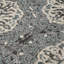 Tapis performance à poils courts et motif médaillon traditionnel Honig-27504656