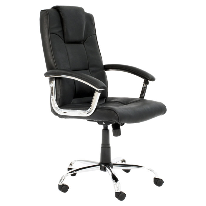 High-Back Executive Chair, Black