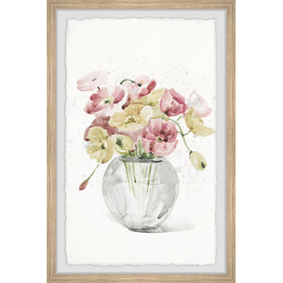 Chromatic Blooms - Single Picture Frame Painting