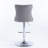 Glamorous Velvet Swivel Stools-1485573597