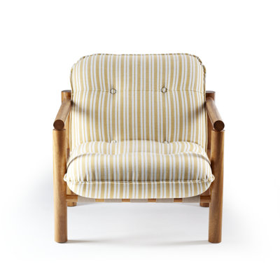 James Outdoor Teak Lounge Chair