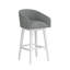 Tabouret pivotant à hauteur réglable en bois et en tonneau Dorreen-527891945-527891944