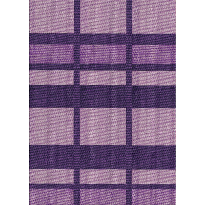 Tapis de la zone mauve en laine touffeté à la main Gremillion
