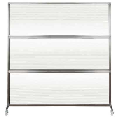 Medi-Wall 3 Panel Clear Office Partitions