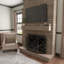 Manteau de cheminée Rustic Sawn Heritage Timber-96388705-96388690