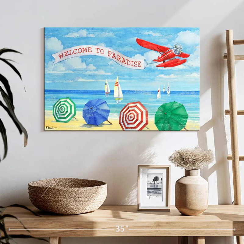 Gillard Paradise Sea Plane, H 16 po x l 24 po