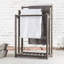 Freestanding Wood Towel Quilt Rack