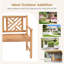Irick Solid Wood Outdoor Bench