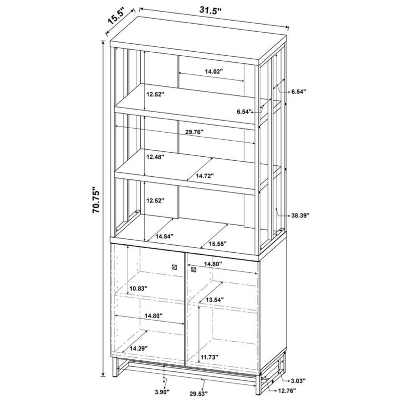 Storage Bookcase