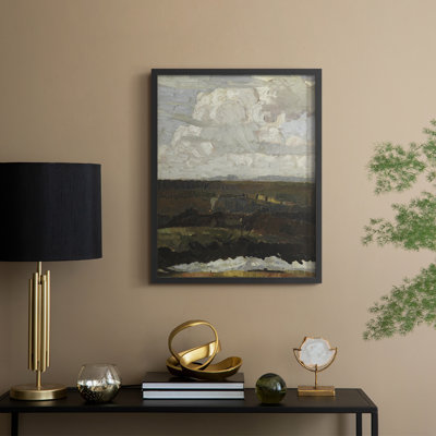 Vintage Landscape CCXXXVI Framed Print - Solid Wood