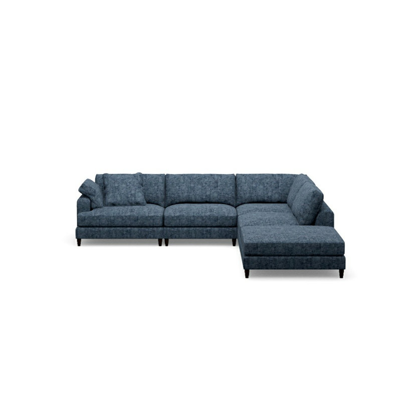 Tamara Chaise Sectional, Grande 120935, Java