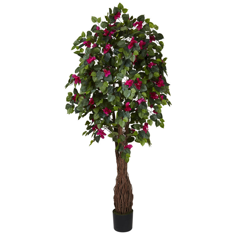 Bougainvillier artificiel 72 po en pot