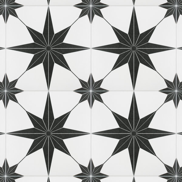 Stella 9-3/4 in. x 9-3/4 in. Porcelain Floor and Wall Tile