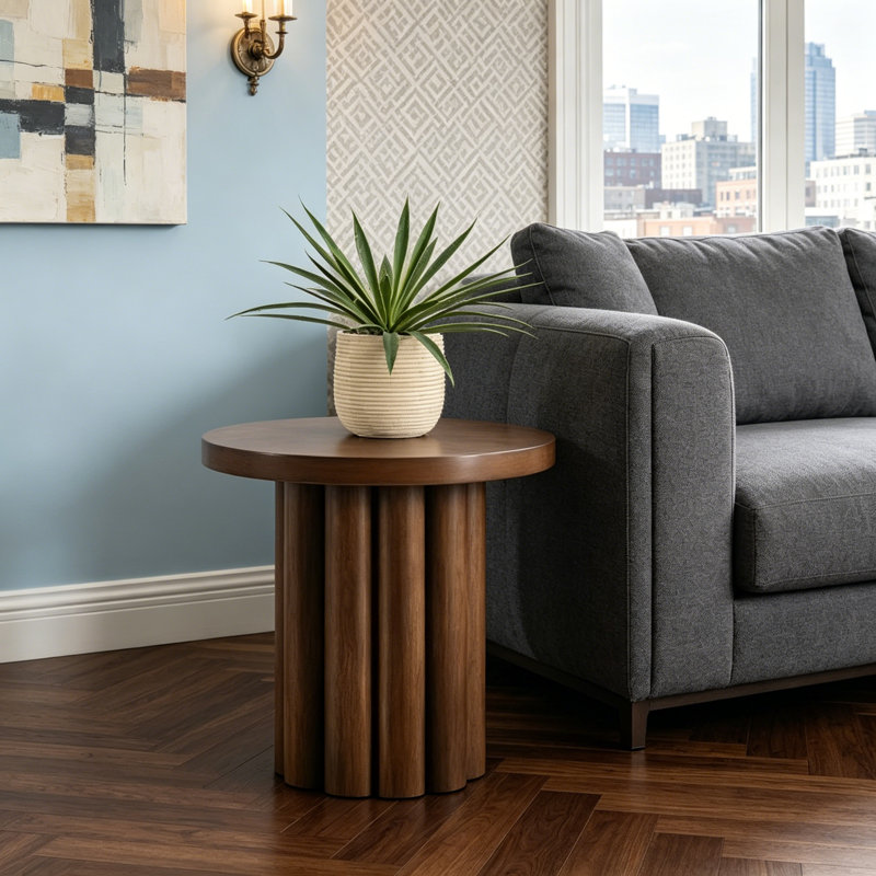 Wooden Colour Finish End Table