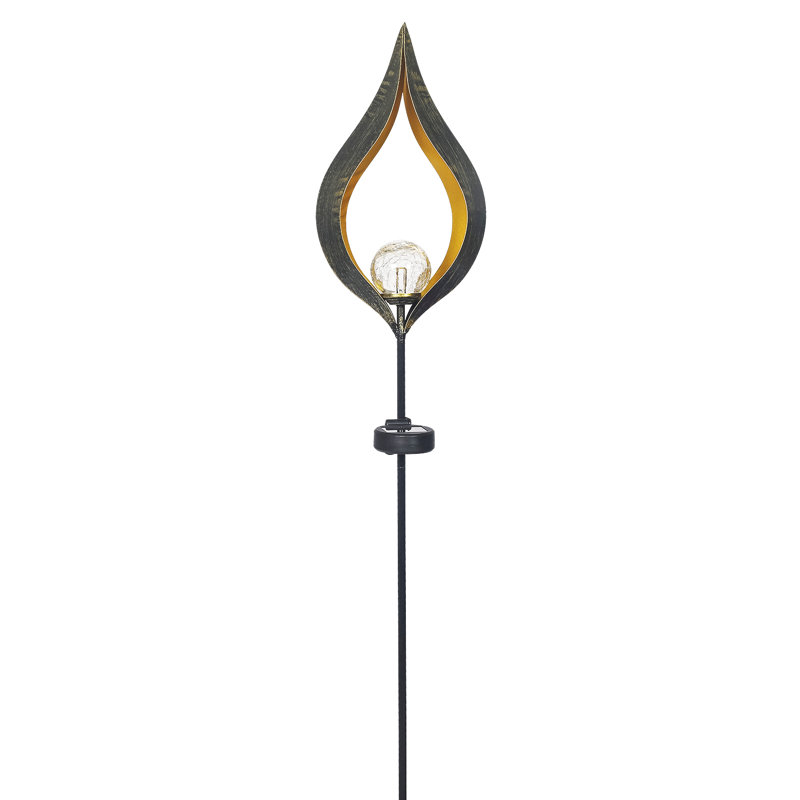 Copper Solar Powered Integrated LED Pathway Light