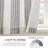 Kitchen Curtains Striped Tier Linen Short Curtains Pinstripe Cafe Curtains-453071182-453071184