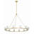 Rashana 12 - Light Steel Dimmable Wagon Wheel Chandelier