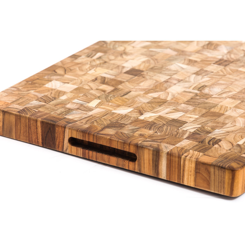 Teakhaus Teak Wood Cutting Board, 15" W x 20" L