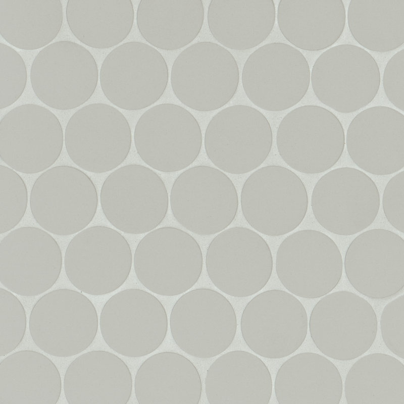 Makoto 2" x 2" Porcelain Tile, Kumo Gray