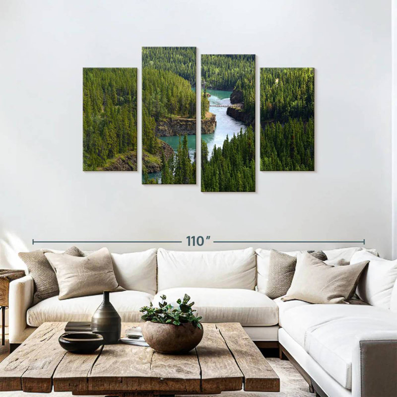 Alvord Yukon River Trail, 48" H x 75" W