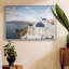 Santorini View, reproduction d'art sur toile-94359628-94359629