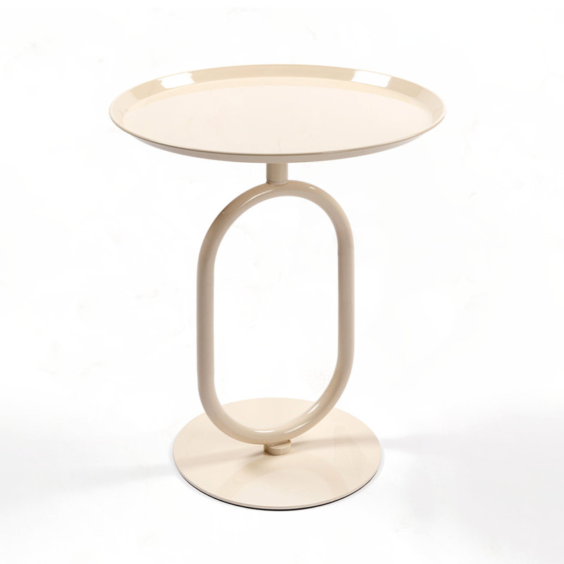 Table de bout en métal en forme de lanterne, table d'appoint, petite table d'appoint, table de bout moderne, pour le salon