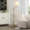 Lampe sur pied à bras articulé 62 po Annarae