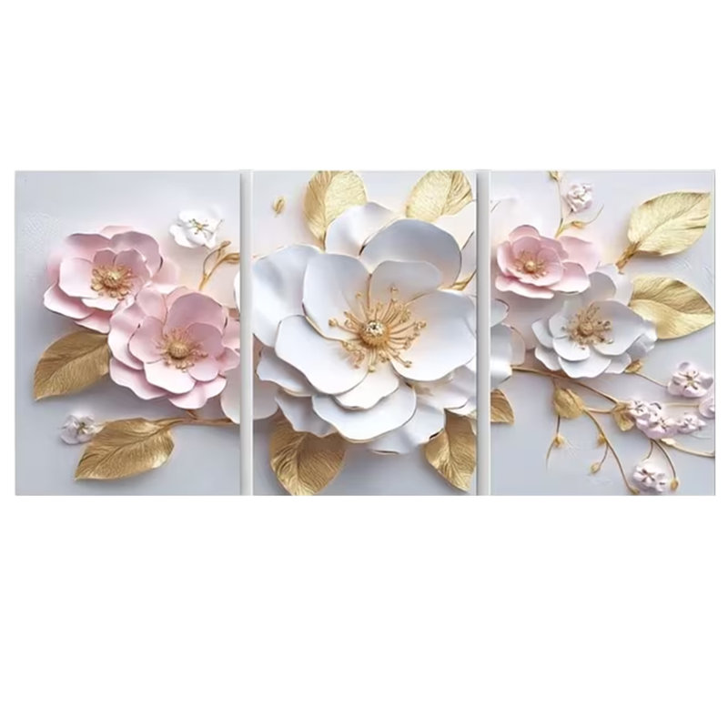 3 Piece Wrapped Canvas Print