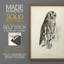 French Owls III - reproduction encadrée de qualité supérieure - prête à être accrochée - aucun clou requis - aucun clou requis-996633170-996633195