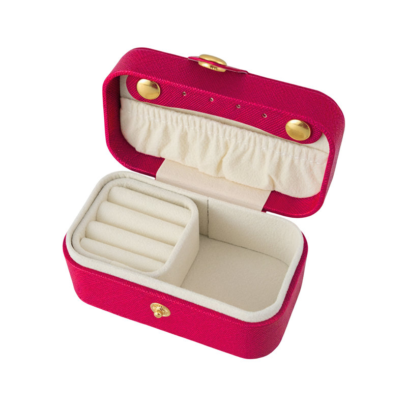 Leather Jewellery Box +, Rose