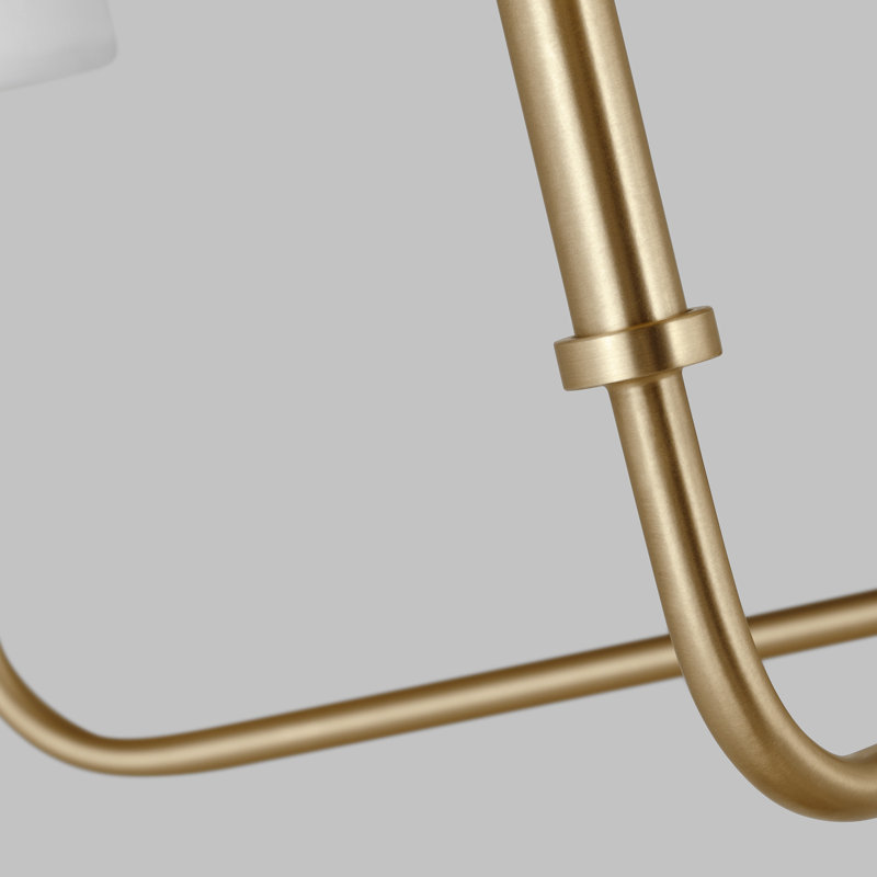 Foxdale 5-Light Chandelier, Satin Brass