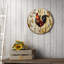 Guzik Manufactured Wood Wall Clock