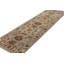 New Indian Mahal Runner Wool On Cotton 2Ft7inx8ft Gray