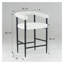 Ensemble de 2 tabourets de bar rembourrés Modern-493324723