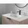 Modern Single Hole Bathroom Faucet with Drain Assembly, Single Handle Bathroom Sink Faucet