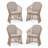 Outdoor Dining Armchair With Cushion-229847602