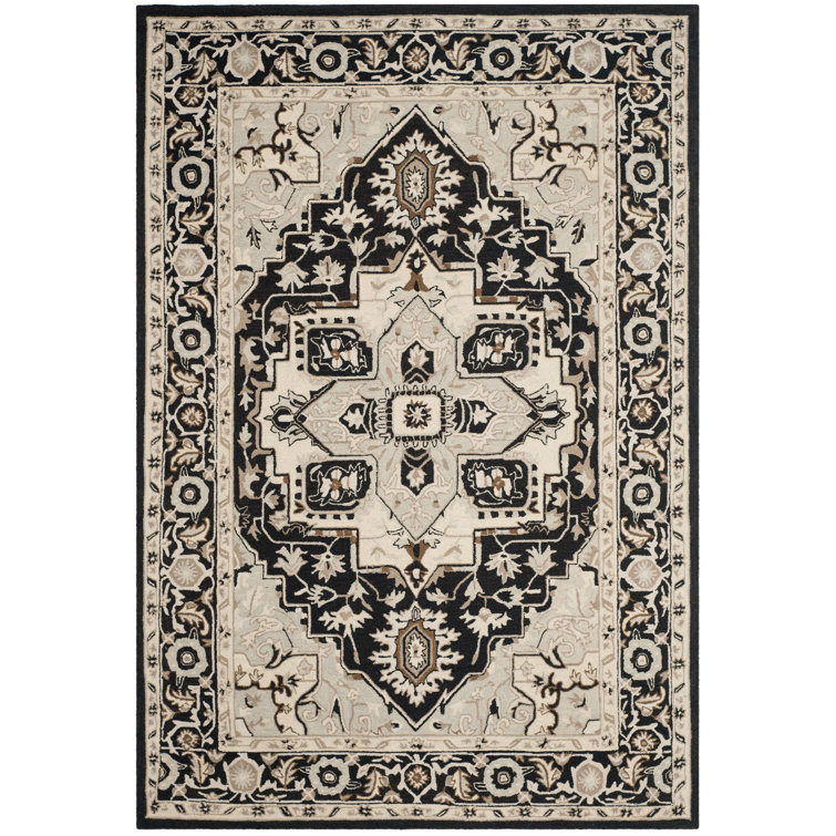 Tala Hand Hooked Wool Pile Oriental Rug