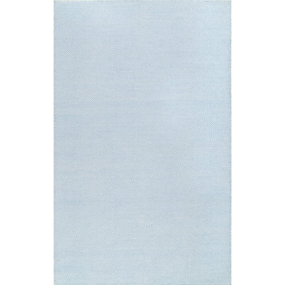 Tapis bleu clair touffeté à la main Matthew