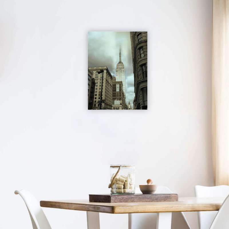 Décoration murale empire gris 24 x 18 po