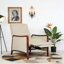 Fauteuil inclinable en bois Modern
