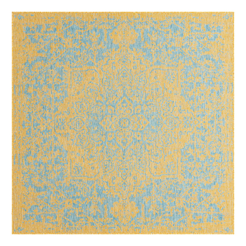 Jill Zarin Dubai Indoor/Outdoor Rug, Square 7'10"