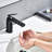 Single Hole Bathroom Faucet In Matte Black