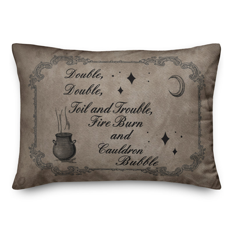  Double Double Trouble Rectangular Pillow Cover & Insert
