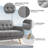 Janeil 49.5'' Reception Loveseat-498589568
