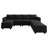 Tremee U Shaped Velvet Modular Sectional Couch for Living Room-86755851