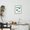 Giclée verte non encadrée, design par Heather Dutton