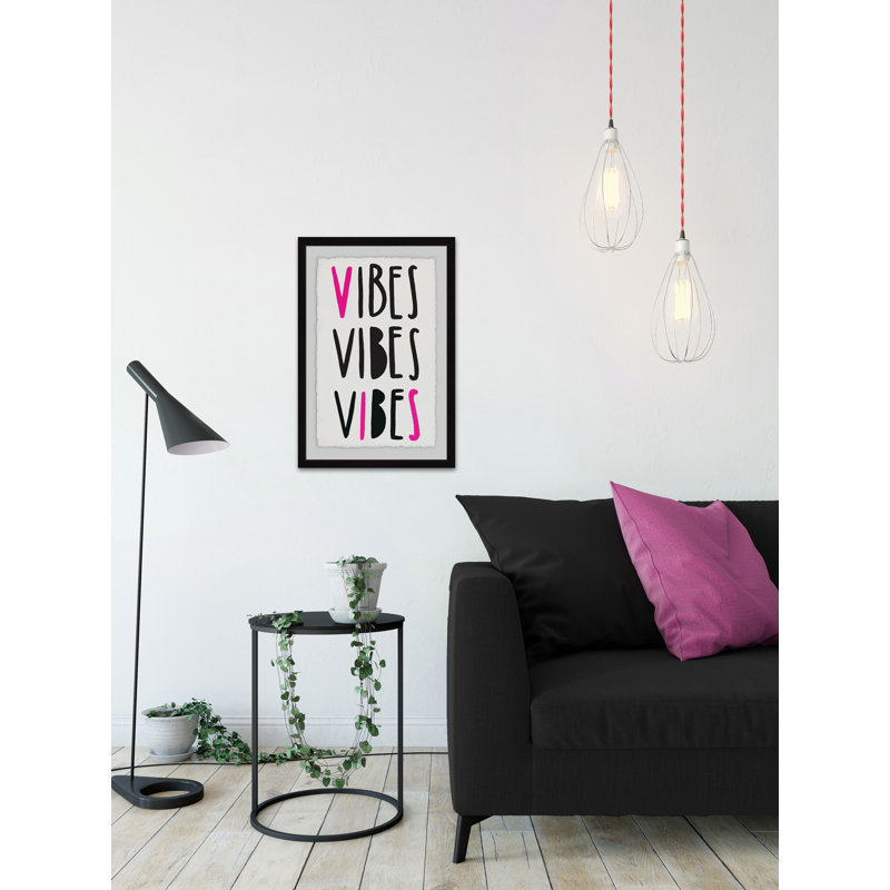 «Triple Vibe II», reproduction encadrée, H 12 po x l 8 po x P 1,5 po